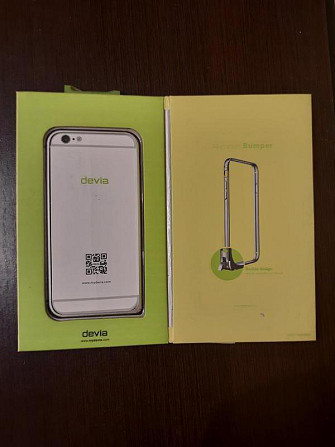 Алюминиевый чехол бампер Devia Buckle Design для IPhone 6/6s Днепр - изображение 4