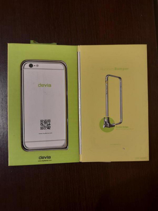 Алюмінієвий чохол бампер Devia Buckle Design для IPhone 6/6s Дніпро - фото 4
