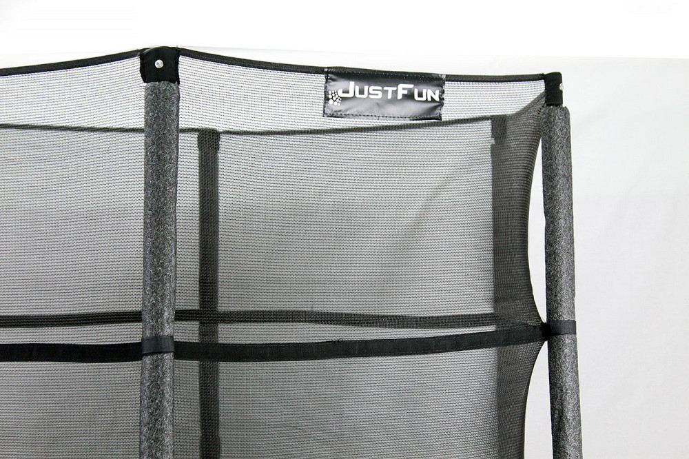 Батут детский Just Fun 140 см Black с защитной сеткой для детей Киев - изображение 8