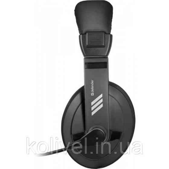 Навушники з мікрофоном Defender Gryphon 750 Black, 4-pin, кабель 2 м (63755) Киев