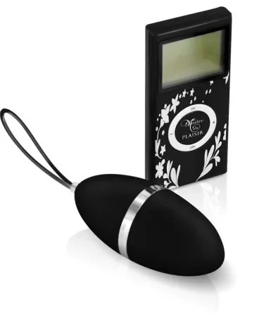 Віброяйце вібратор Secret Intime Love Egg Black від Plaisirs Secrets Дніпро