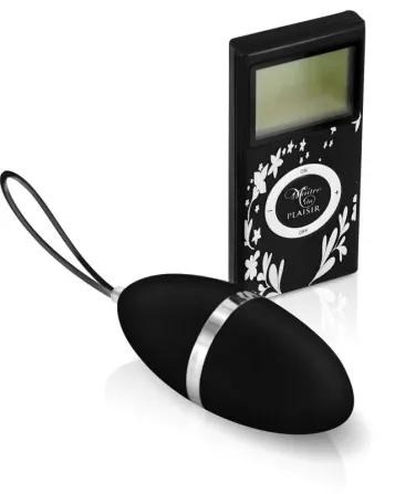Віброяйце вібратор Secret Intime Love Egg Black від Plaisirs Secrets Дніпро - фото 1