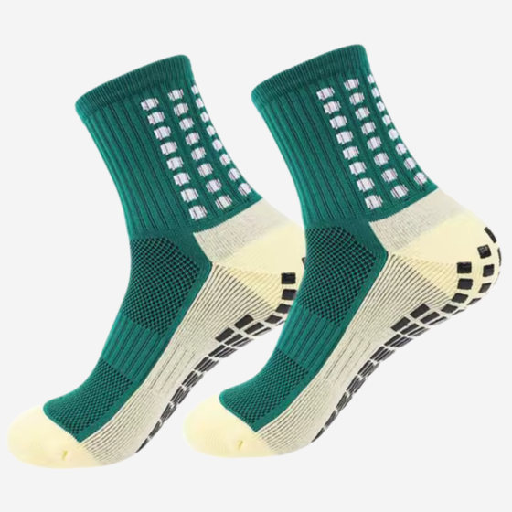 Шкарпетки футбольні, тренувальні, ігрові, спортивні з антиковзаючим покриттям на підошві, зелені розмір L Кам'янець-Подільський