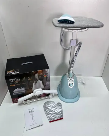 Kemei Голубой Отпариватель вертикальный для одежды со стойкой Zepline ZP-130 3000W Коломия