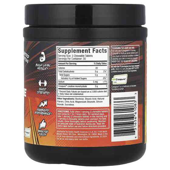 Креатин MuscleTech Creatine Chews 90 Chewable Tablets (Boogieman Punch) Луцк