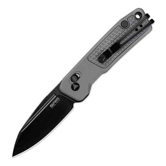 Ніж складаний кишеньковий SRM Scout 7229-AK (6.9 см) 14C28N / алюміній сірий Київ