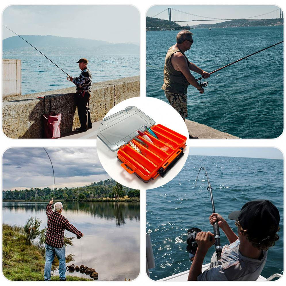 Двусторонний органайзер для снастей 14 ячеек 195x130мм Киев - изображение 9