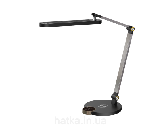 Лампа настільна світлодіодна гнучка Sirius BL-1131-C матовий чорний Київ