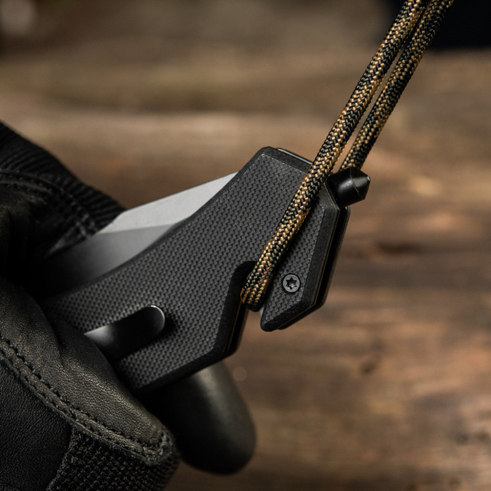 Тактичний Складаний Ніж зі склобоєм та стропорізом M-Tac "Type 3" (60024002) Нержавіюча сталь Нововолинськ - фото 10