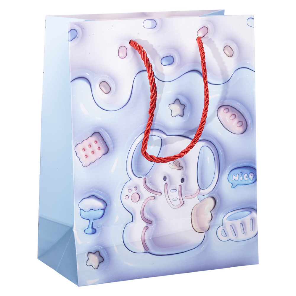 Набор подарочных пакетов из бумаги 12 (шт) картонные красивые пакеты для подарков 18×10×22.5 (см) HP-10359-20 Киев - изображение 6