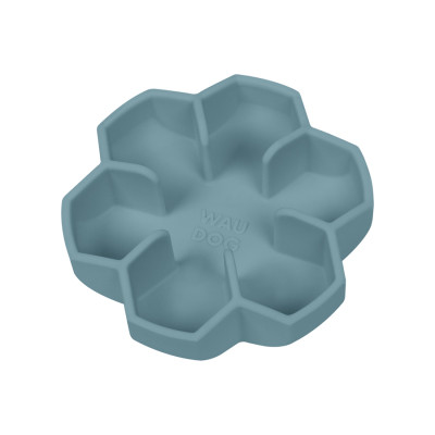 Универсальная посуда для животных WAUDOG Silicone миска для медленного питания 450 мл серая (235311) Винница - изображение 1