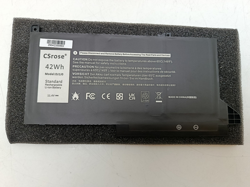 Акумулятор для ноутбука Dell CSrose DJ1J0 (11.4V, 42Wh) Луцк - изображение 1