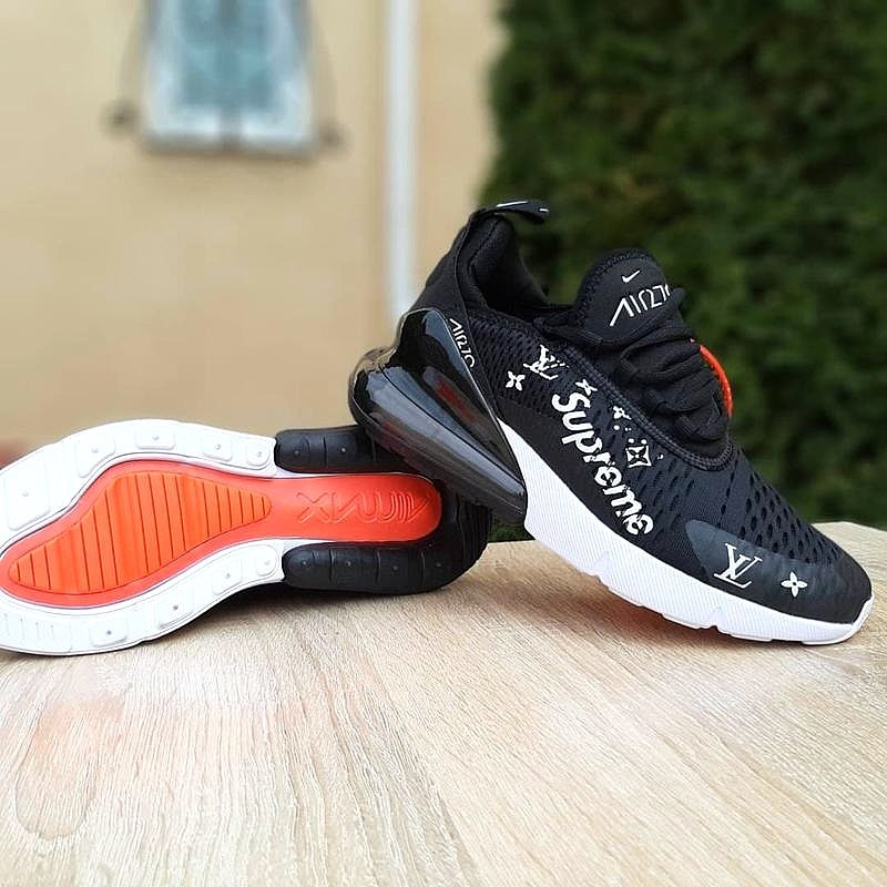 Кроссовки Nike 270 Мужские Черные Найк с Амортизацией Тканевые (размеры: 41,42,43,44,45) - 001 Днепр - изображение 9