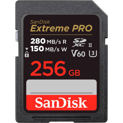 Карта пам&apos;яті SanDisk 256GB SDXC class 10 UHS-I Extreme Pro (SDSDXEP-256G-GN4IN) Вінниця - фото 1