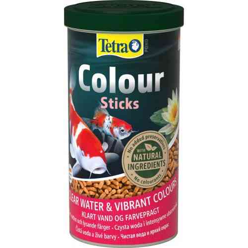 Корм Tetra Pond Colour Sticks для всех прудовых рыб для яркости окраски палочки 1 л Киев