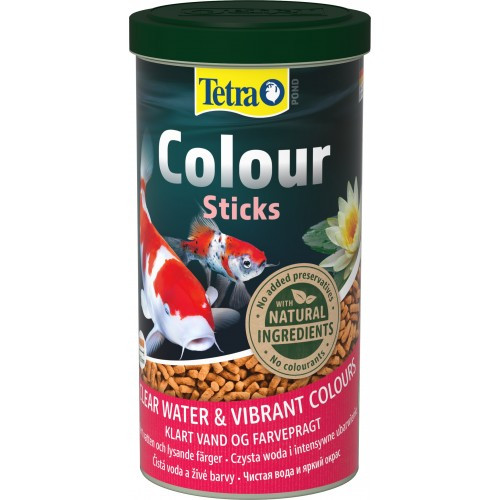 Корм Tetra Pond Colour Sticks для всех прудовых рыб для яркости окраски палочки 1 л Киев - изображение 1