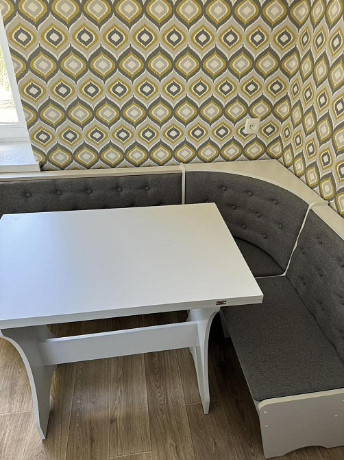 Кухонний розкладний стіл 59 на 89 см - Білий Львів - фото 7