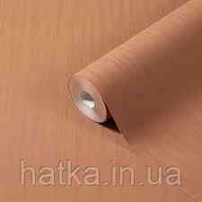 Шпалери метрові вінілові на флізеліні Rasch Clas однотонні структурні смужки коричневі цегляні Київ