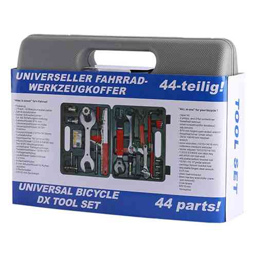 Набор для ремонта обслуживания велосипеда 44 предмета, в кейсе Винница