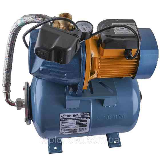 Насосная станция Optima JET100 PRIME-24 бак OPTIMA 1,1кВт на ГРЕБЁНКЕ Черновцы