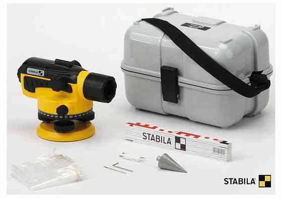 Нівелір оптичний STABILA OLS 26 : (26x, 2 мм/км, кейс) IP 54. міцний корпус з захистним кожухом. Одеса