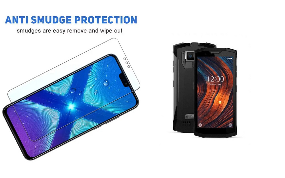Защитное стекло NeoGlass для DOOGEE S80, S80 Lite – ультрапрозрачное и устойчивое Киев - изображение 3