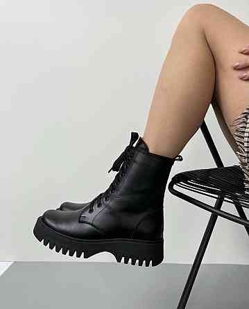 Edan Instruments Черевики жіночі EDAN 78 чорні (зима, шкіра натуральна) (5198) 36р.37р.40р. 37 Коломыя