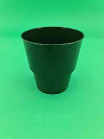 Стакан стеклоподобный (без ніжки) 200 гр чорний 36Х25 (25 шт) Харків