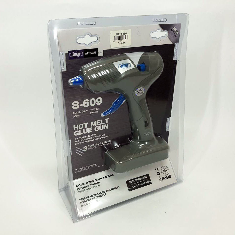 Термопистолет поделки S-609, Клеевой пистолет для рукоделия, Пистолет для клея силикона электрический YD-65 Львов - изображение 2