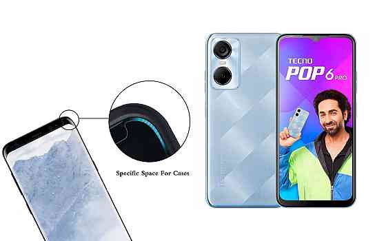 Захисне скло HyperGlass Pro для Tecno POP 6 Pro (BE8) – максимальна чутливість та захист Київ