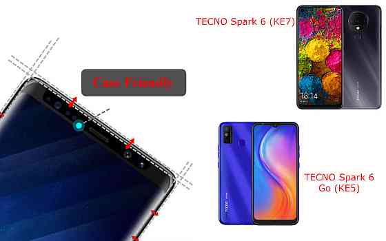 Захисне скло HyperGlass Pro для TECNO Spark 6 (KE7),  Spark 6 Go (KE5) – максимальна чутливість та захист Київ