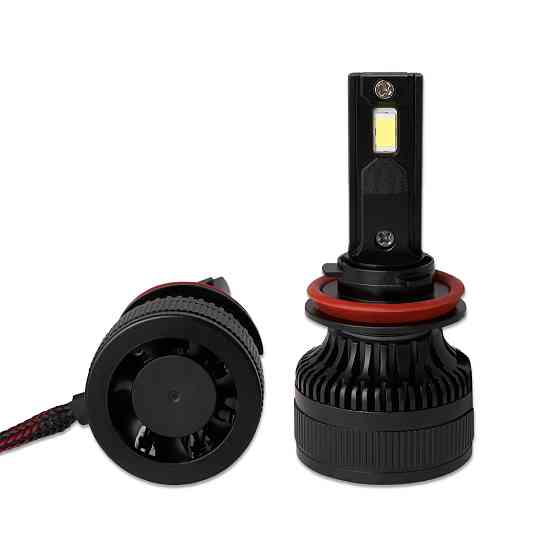 Автолампа Solar LED H8-H11-H16 12/24V 100W 9000Lm 6500K CSP3570 2шт Львів