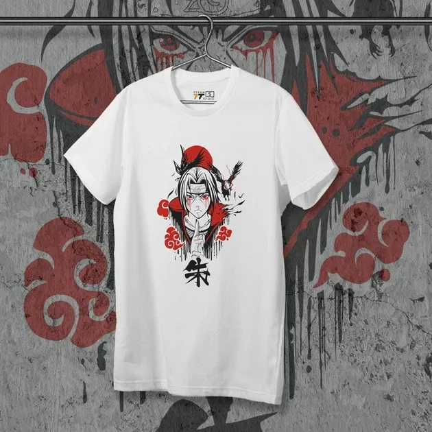 Футболка мужская с принтом Наруто Ітачі Учіха 3 Размер 48 Anime0300 Днепр - изображение 1