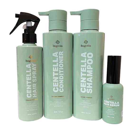 Набор для ухода за волосами Bogenia Centella (Шампунь Кондиционер Сыворотка Термозащита) Запорожье