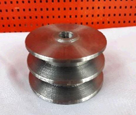 Шків ременя ведений 2-х струмковий мотоблок (під вал 25mm, профіль Б, зовнішній 115mm) Мукачево - фото 1