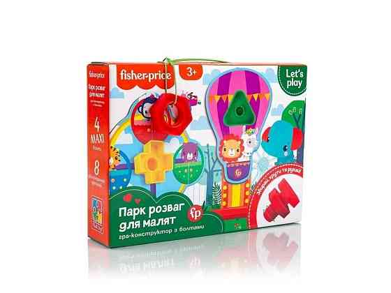 Гра настільна Fisher-Price. Парк розваг для малят (укр) VT2905-21 ТМ VLADI TOYS Київ