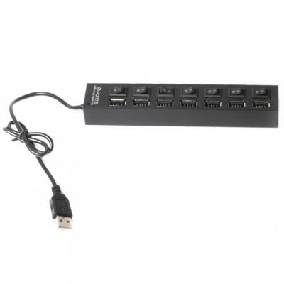 Концентратор 7 port USB 2.0 Gembird (UHB-U2P7-03) Вінниця - фото 2