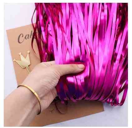 Новогодний дождик матовый 2 м на 1 м малиновый Киев