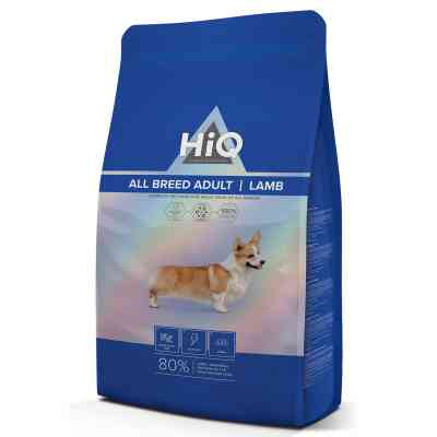 Сухой корм для собак HiQ All Breed Adult Lamb 11 кг (HIQ46380) Винница