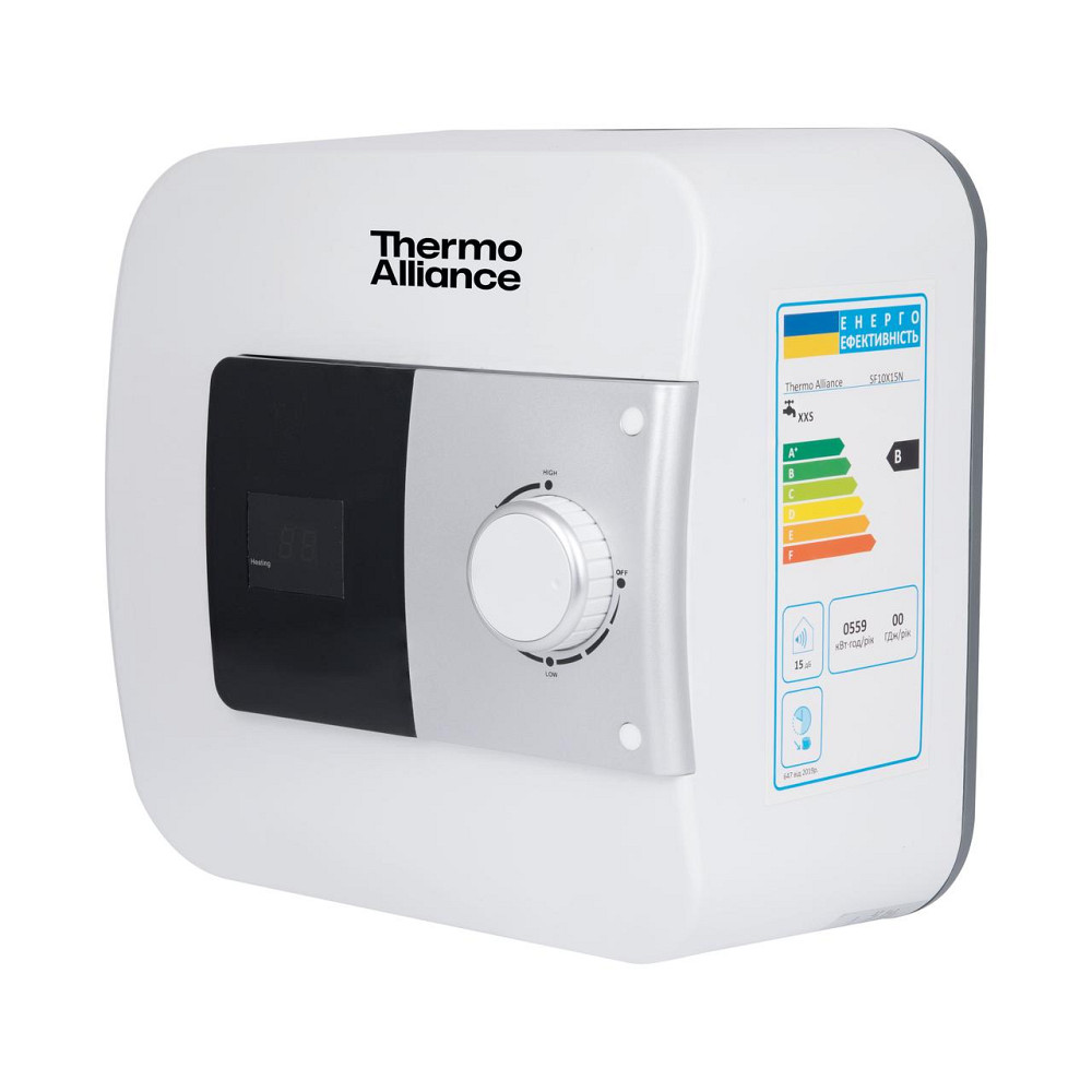 Водонагреватель электрический Thermo Alliance 10 л над мойкой вертикальный, мокрый ТЭН 1,5 кВт SF10X15N Киев - изображение 4