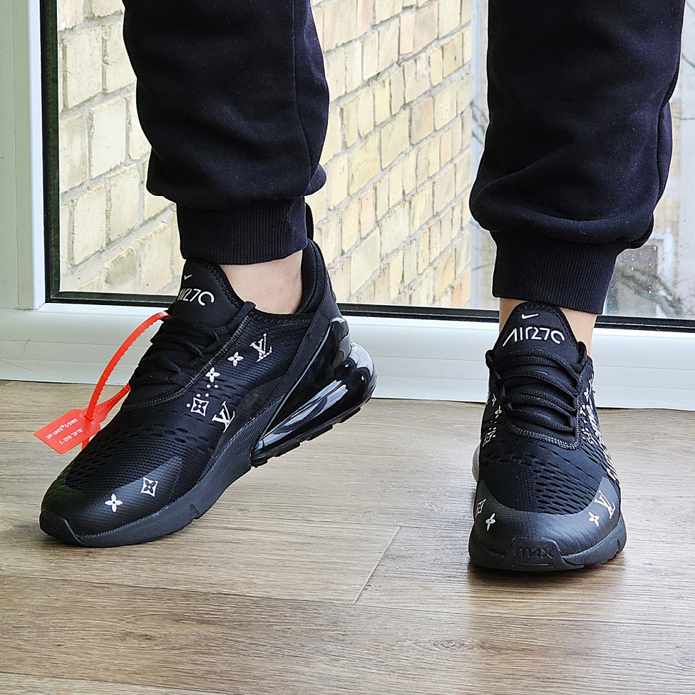 Кроссовки Nike 270 Мужские Черные Найк с Амортизацией Тканевые Сеточка Летние (размеры: 41,42,43,44,45) - 110 Днепр - изображение 9