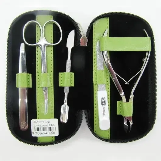 Маникюрный набор KDS (5 предметов) 7107 с металлической пилочкой Киев