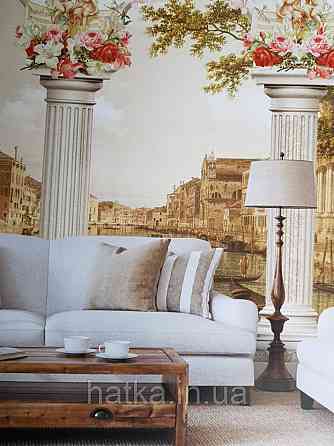 Шпалери вінілові на флізелін фрески вінтаж Київ