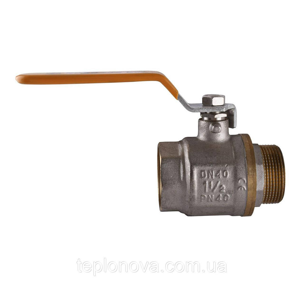 Кран кульовий прямий SOLOMON 1 1/2" НВ ЖР PN40 В1002FM Чернівці - фото 2