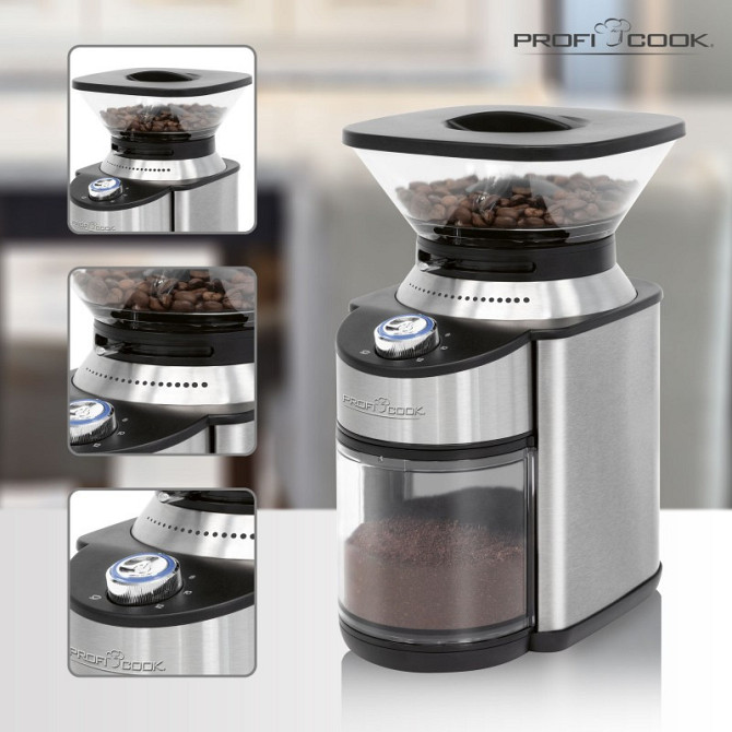 Электрическая кофемолка 16 ступеней регулировки помола Profi Cook PC-EKM (1205) Нововолынск - изображение 5