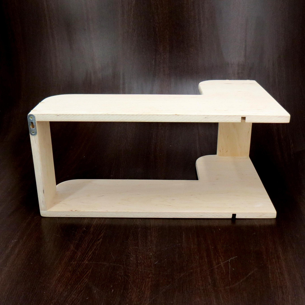 Кутова настінна полиця "Бараона ліва" бланже Миколаїв - фото 6