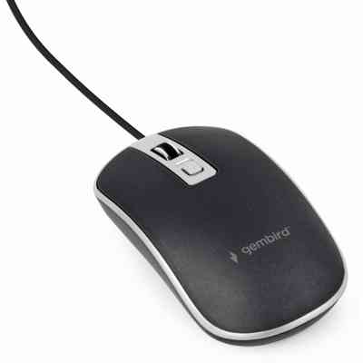 Мышка Gembird MUS-4B-06-BS USB Black-Gray (MUS-4B-06-BS) Винница