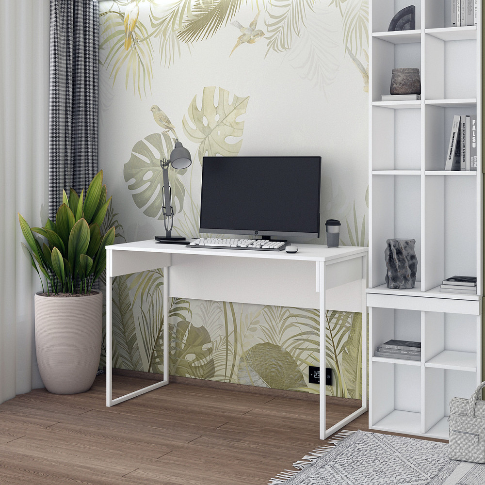 Стол письменный Doros Барт Лайт 120х55х78,1 см Белый (DRS-011431) Львов - изображение 2