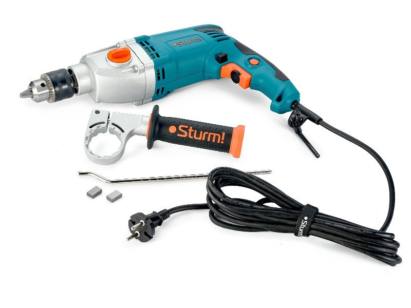 Двухскоростная ударная дрель (Professional, 1150Вт, кабель 4 метра) Sturm ID21120AR (читать описание) Ровно - изображение 2