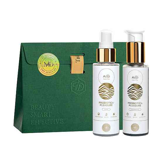 Подарунковий набір для щоденного очищення з пробіотиками Everyday cleansing SET PROBIOTICs PLEASURE MyIDi Київ
